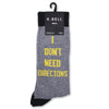 Men's I Don't Need Directions Socks