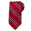 Men's Spider-Man Red and Navy Stripe Tie