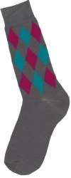 Men's Diamond Argyle Socks