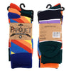 Men's Assorted (3-Pack) Multi Color Socks