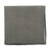 Black and White Houndstooth Silk Pocket Square